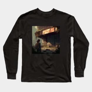 The last of us 2d illustration Long Sleeve T-Shirt